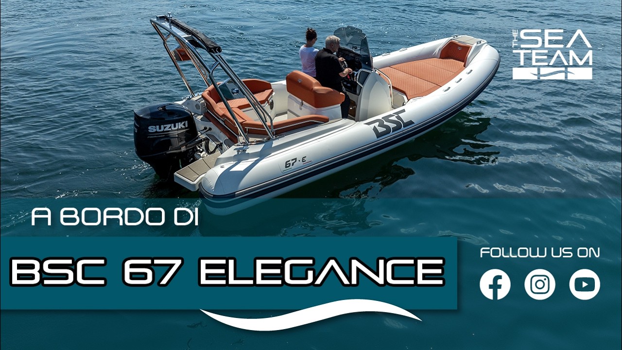 A bordo di BSC 67 Elegance - ANTEPRIMA MONDIALE