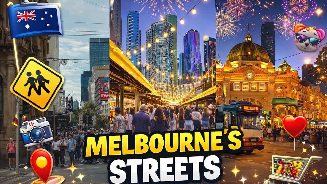 Melbourne's best street 😍 | Walking tour                            #walkingtour#trending#australia