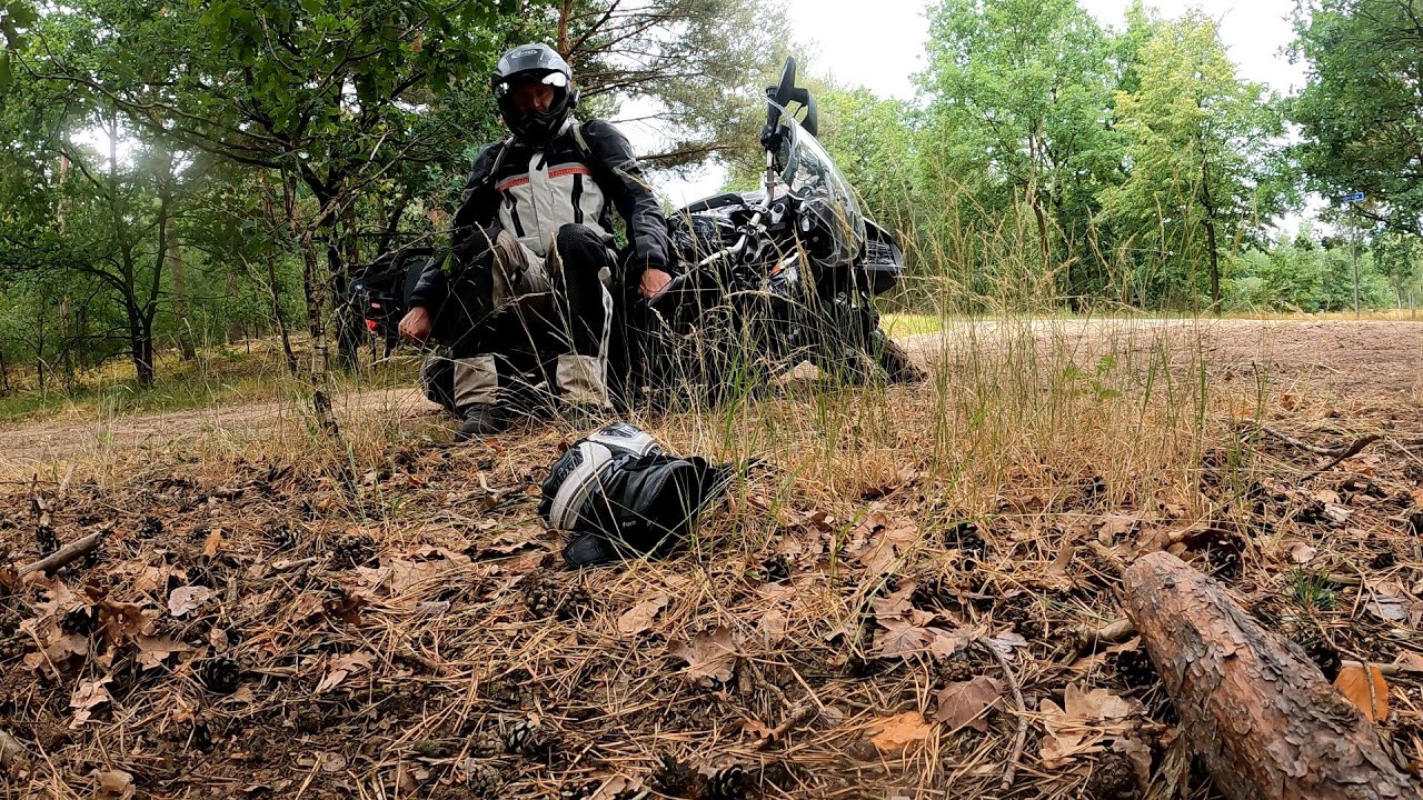TET Netherlands, Trans Euro Trail,  sectie 3 (deel a), met de allroad motor offroad