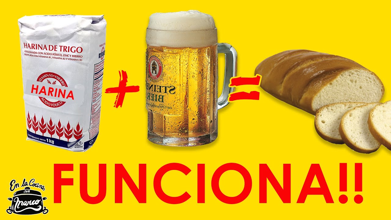 Como hacer LEVADURA casera con una botella de CERVEZA [funciona]