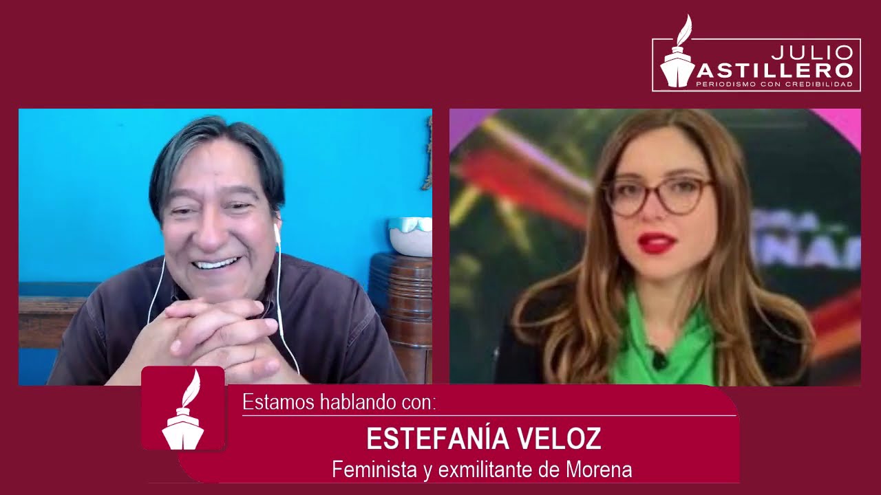 Caso Salgado M. mancha al partido; ojal&aacute; MORENA rectifique; sigo mi lucha feminista: Estefan&iacute;a Veloz