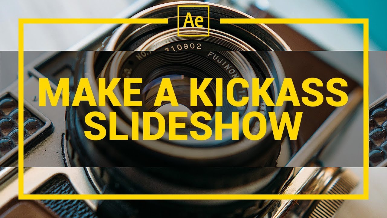 After Effects Slideshow Tutorial