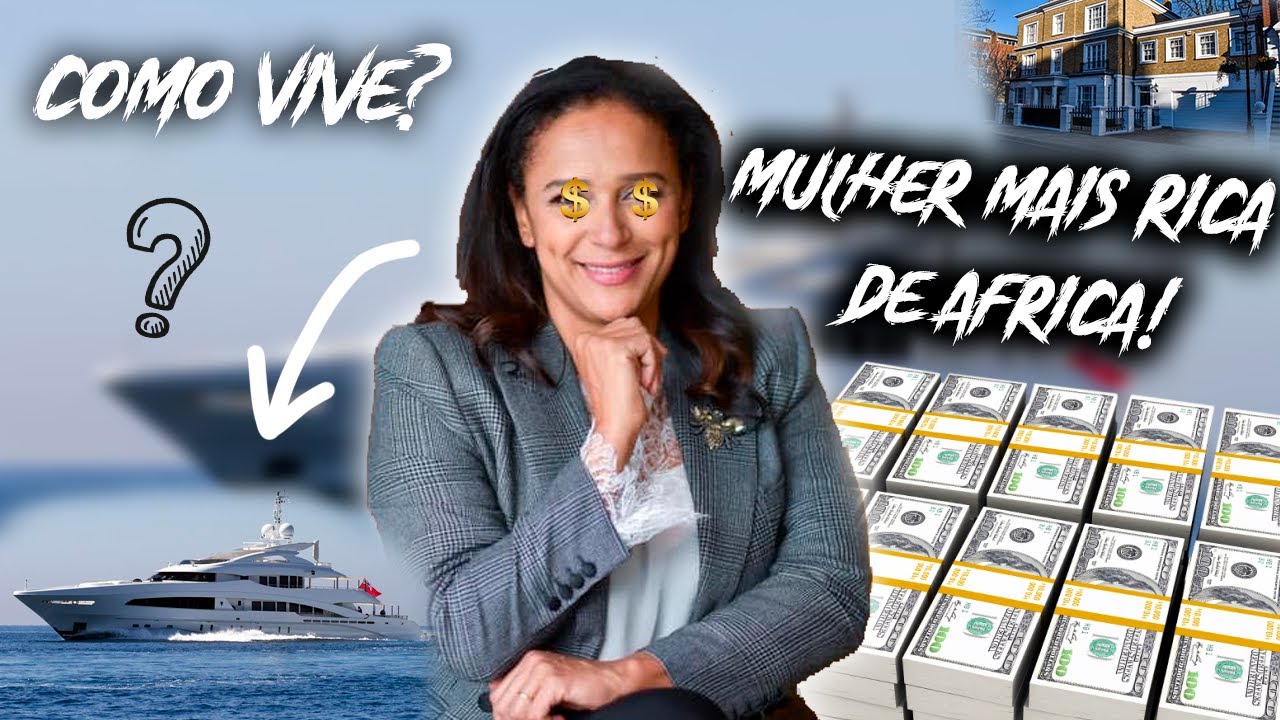 A vida LUXUOSA da mulher mais rica de ÁFRICA