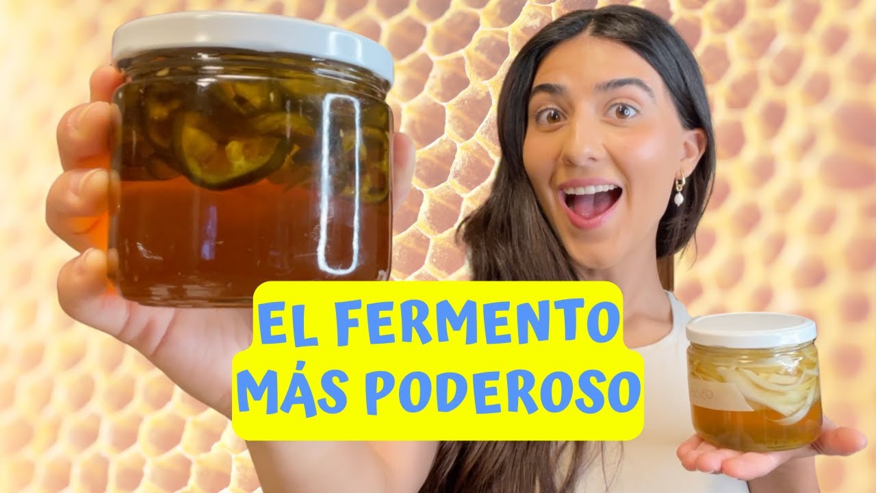 FERMENTOS CON MIEL DE ABEJA: AJOS, CHILES, CEBOLLAS! | LO MEJOR PARA TU SISTEMA INMUNE