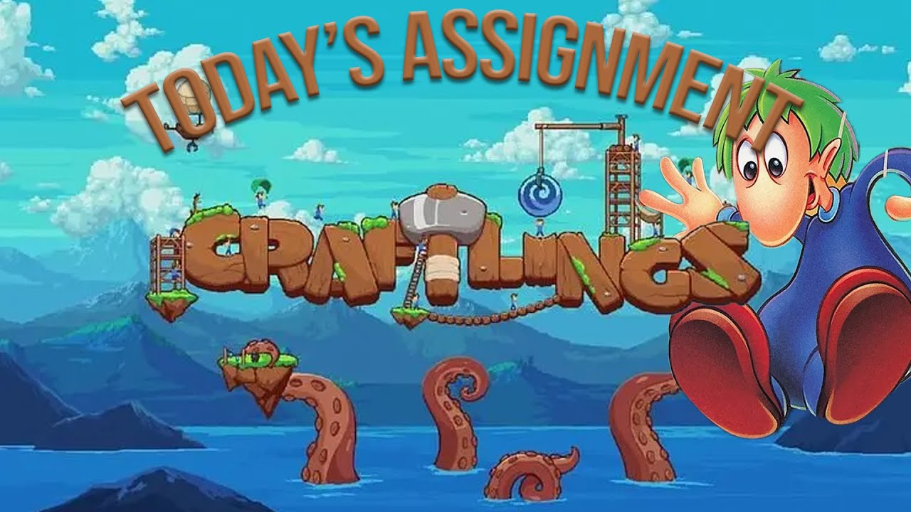 Trying the next amazing genre! The Lemmings-Like | Craftlings Gameplay