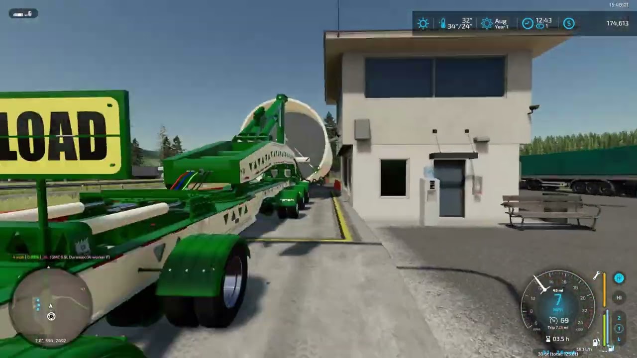 FS22 Heavy Haul on Nordgrad episode 4b