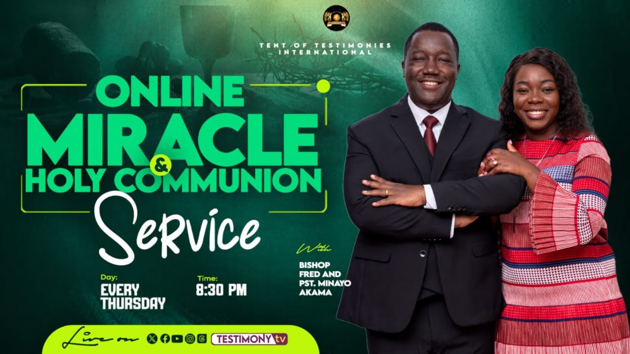 ONLINE MIRACLE & HOLY COMMUNION SERVICE || 10/02/2026