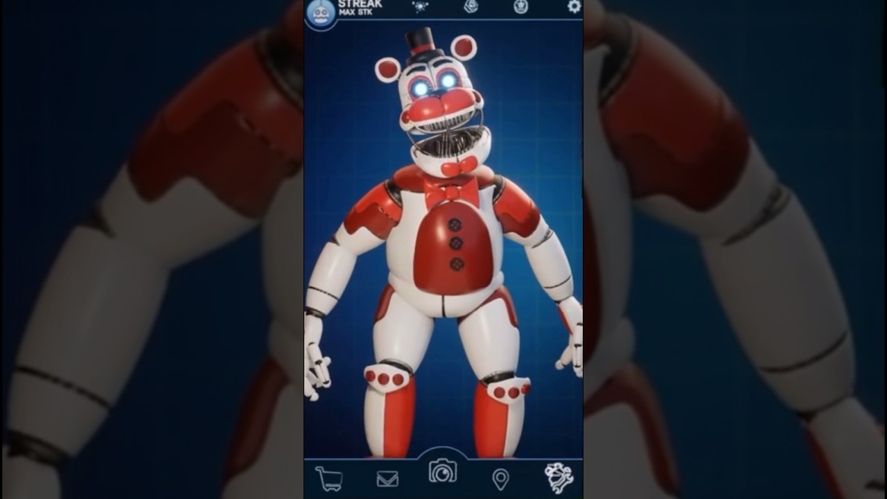 Fnaf 6 Broken Vs Fixed Animatronics Edit #fnaf #fnaf6 #freddy #bonnie #chica #foxy #fnafedit #shorts