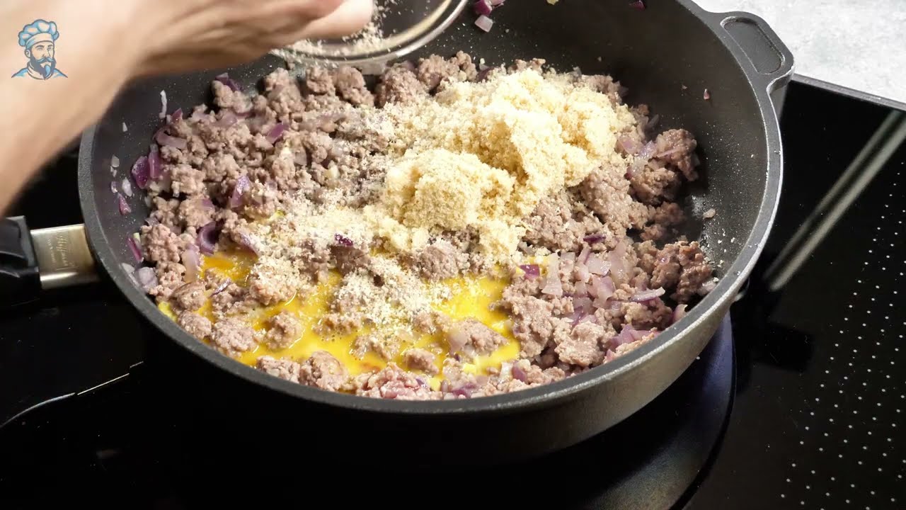 Все влюбились, попробовав! ❤️‍🔥 Вкусное блюдо с фаршем, тостами и яйцом