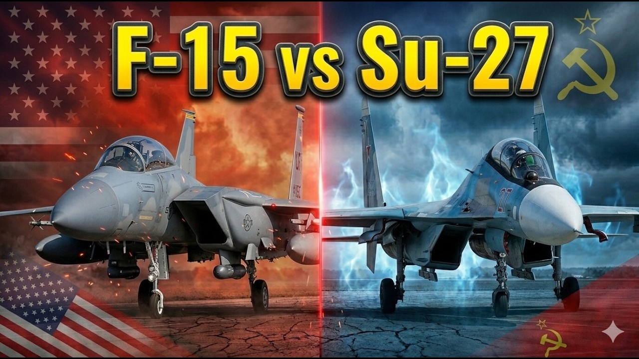 Su-27 vs F-15: Wer ist st&auml;rker?
