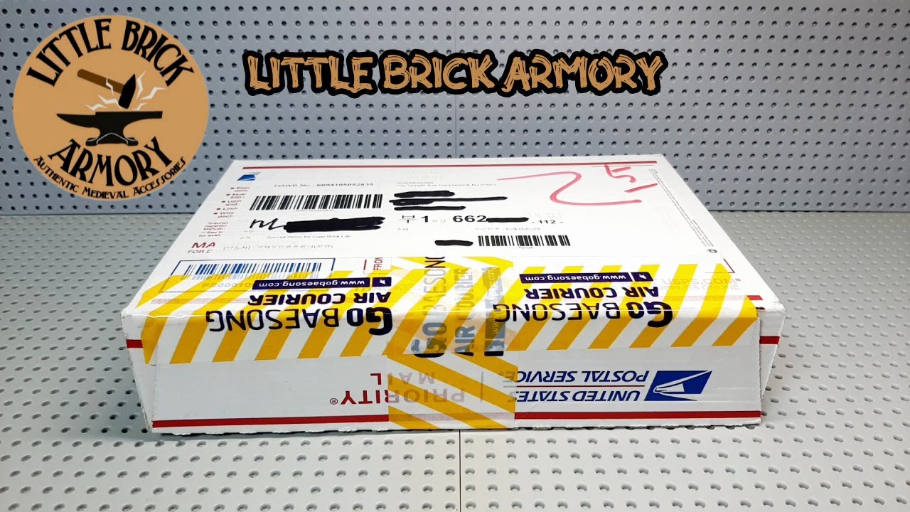 Unboxing Custom LEGO Figures From Overseas (Little Brick Armory) | 해외직구 언박싱 커스텀 레고 택배 개봉기 (리틀 아모리)