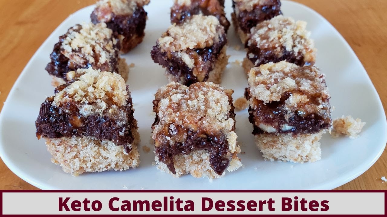 Easy And Delicious Keto Carmelita Dessert Bites (Nut Free And Gluten Free)