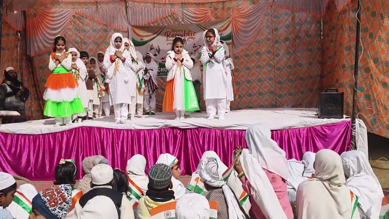 (Action Program)Girl Students of Ahsan Public School budha khera 