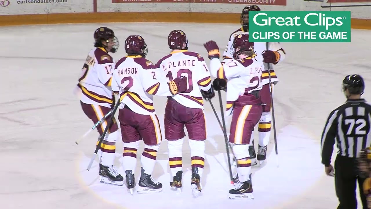12.12.25 HIGHLIGHTS: UMD Men's Hockey, 3. Arizona State, 1.