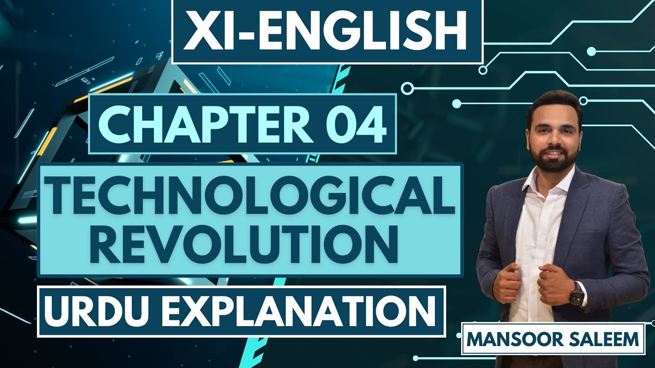 TECHNOLOGICAL REVOLUTION | URDU Translation | XI English New Book