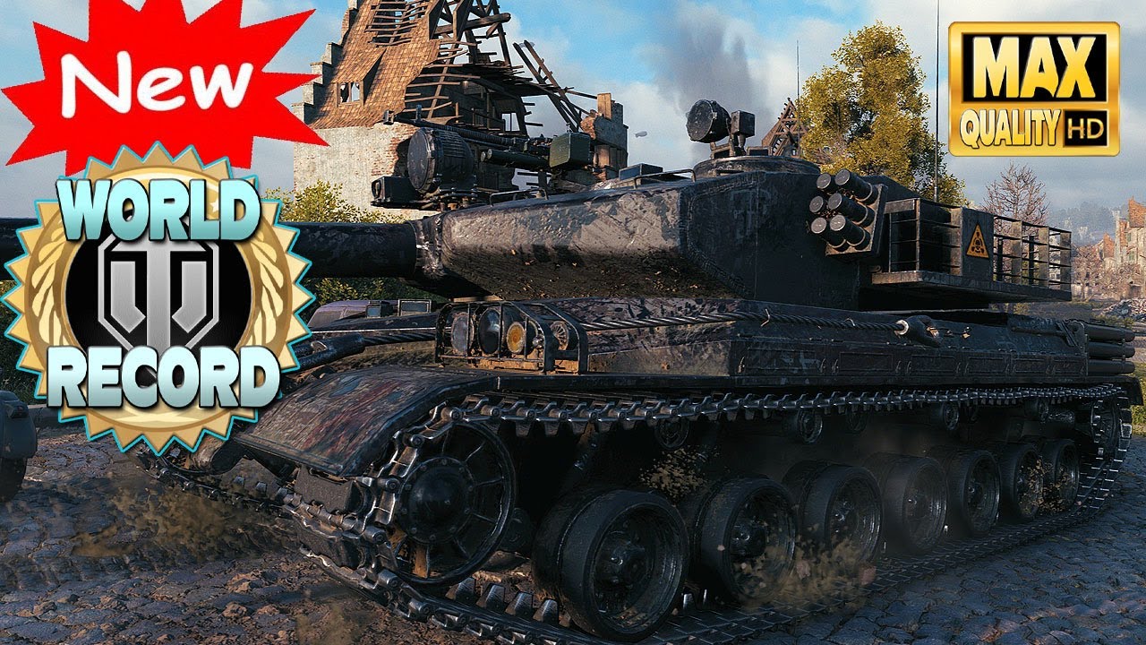 Новый мировой рекорд по урону BZ-75 - World of Tanks