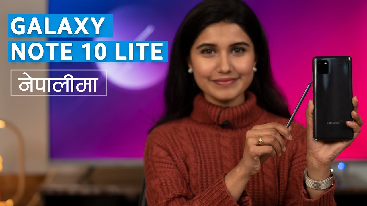 Galaxy Note 10 Lite Impressions in Nepali!