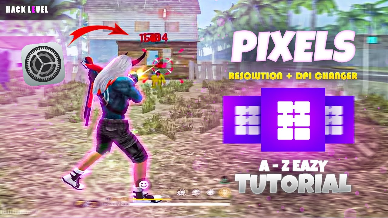 Приложение Pixels от A до Z, простое руководство | Без отдачи⚙ #freefire #настройки