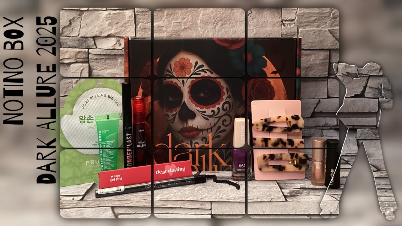 Открываем коробочку красоты Beauty After Dark от NOTINO - лимитка DARK ALLURE, хэллоуин 2025. 