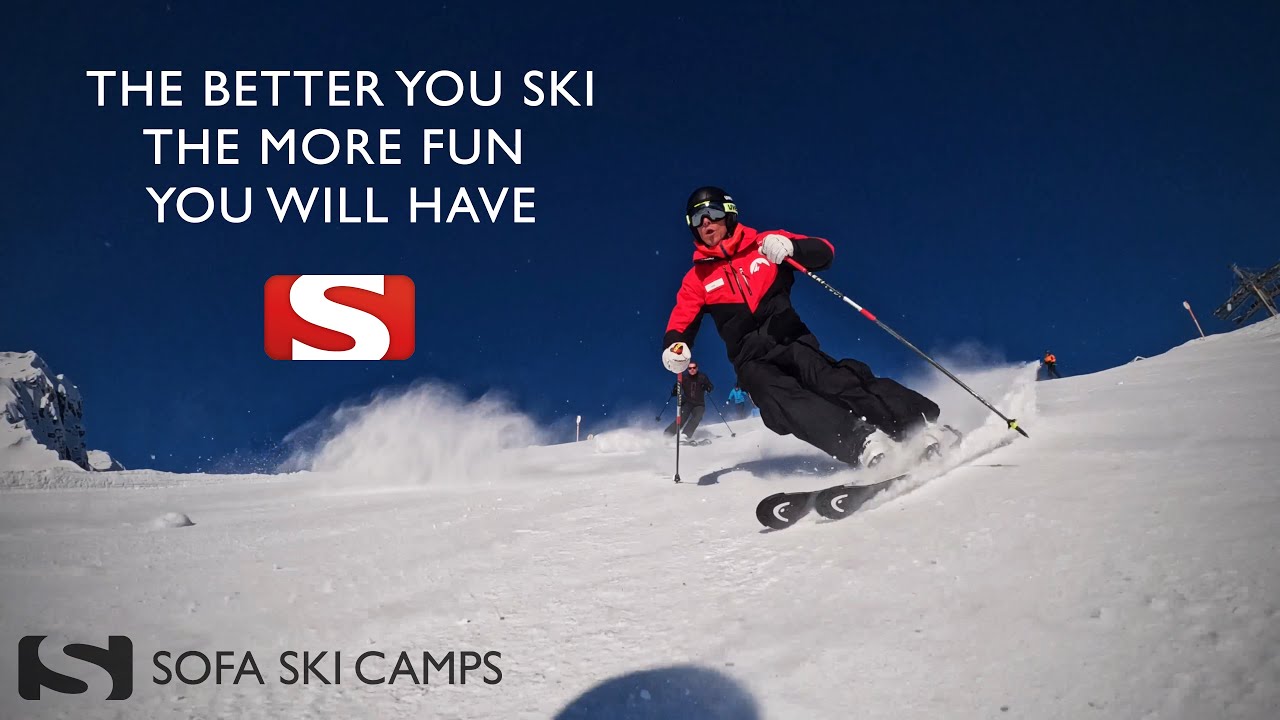 The better you ski, the more fun you have! 😊⛷️