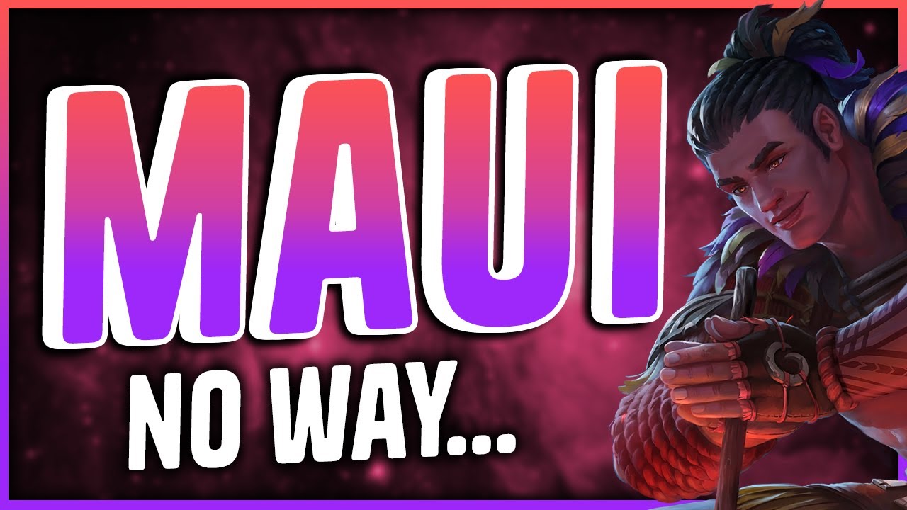 MAUI WITH DA RINGS BABY! - SMITE Solo Ranked Conquest