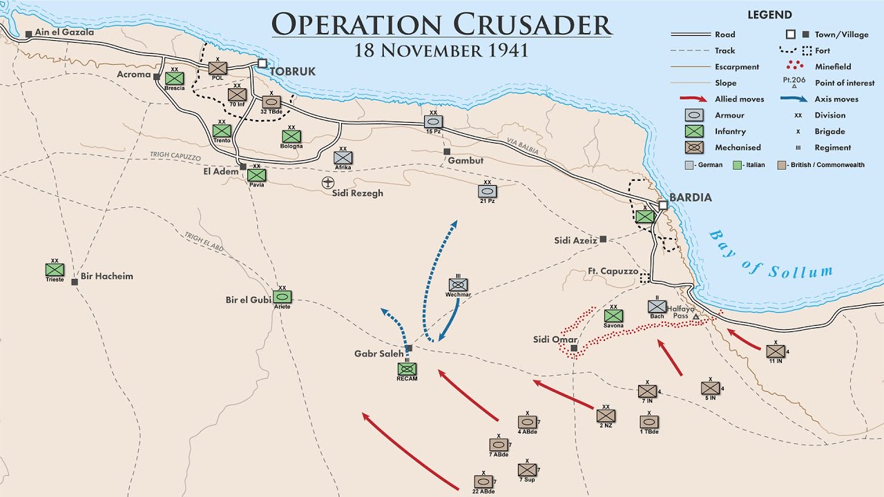 Attack at Dawn: North Africa - Operation Crusader (BETA Gameplay)