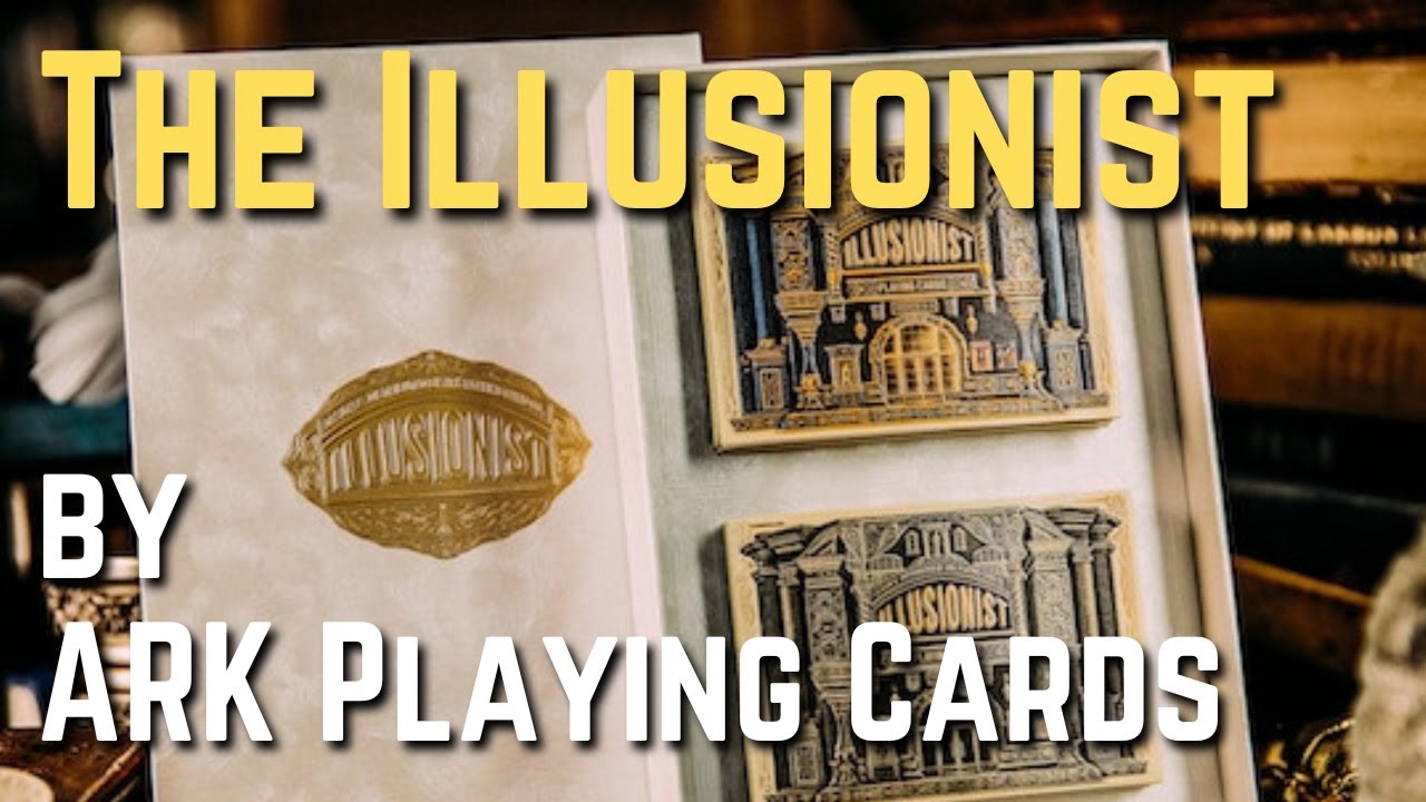 Illusionist By ARK - Playing Cards featuring Magicians - Unboxing and Review