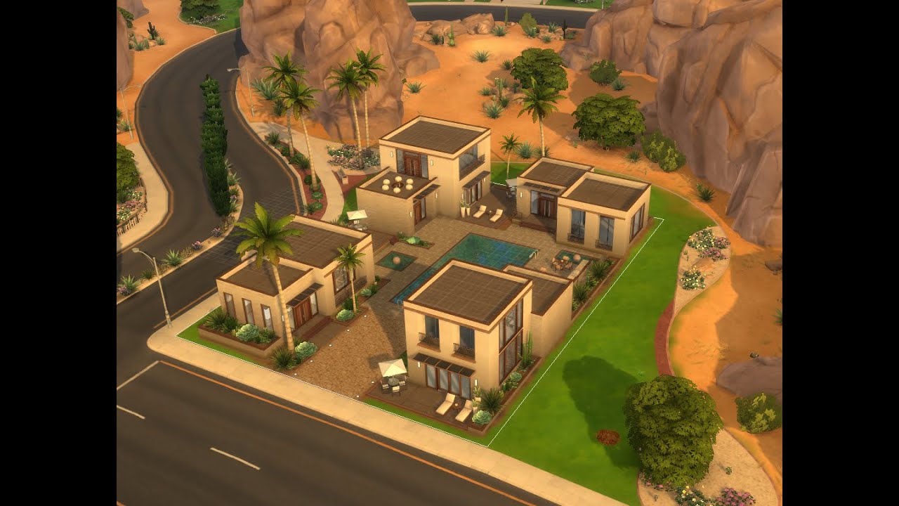 Red Rock Condos: Luxury Modern Desert Residential Rental | Sims 4