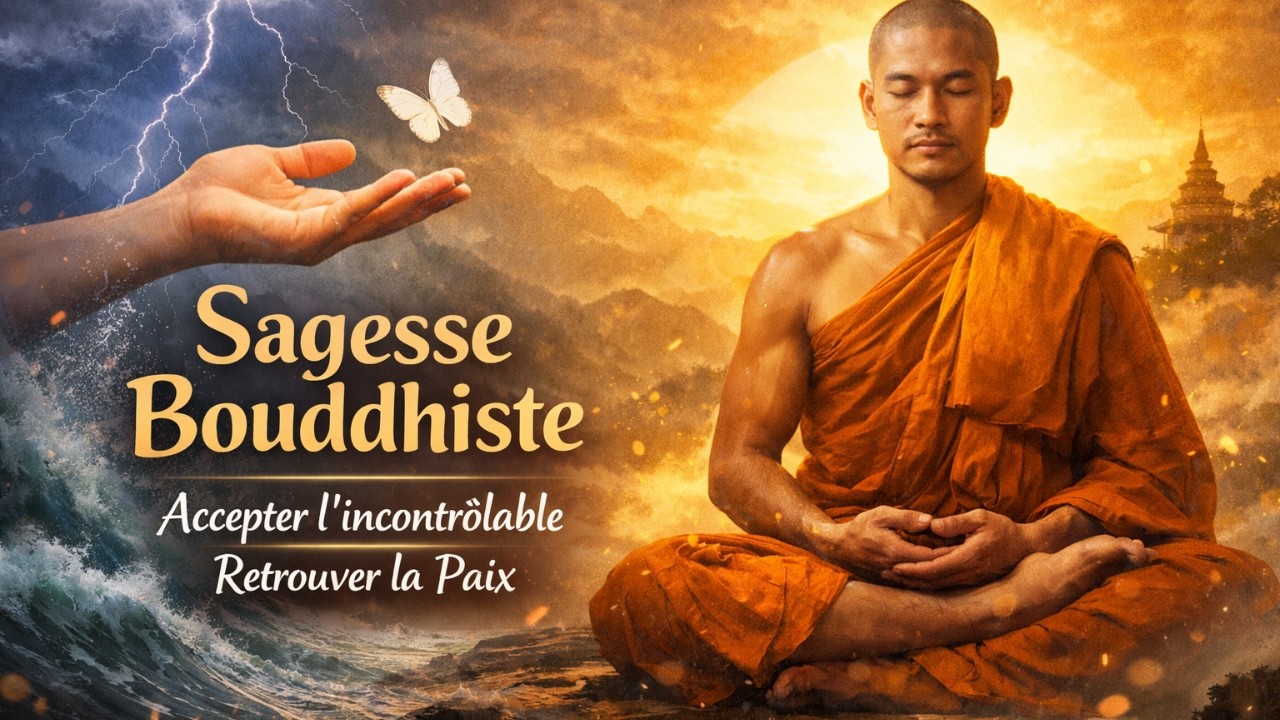 Tu souffres parce que tu veux tout contrôler – la sagesse bouddhiste te libère