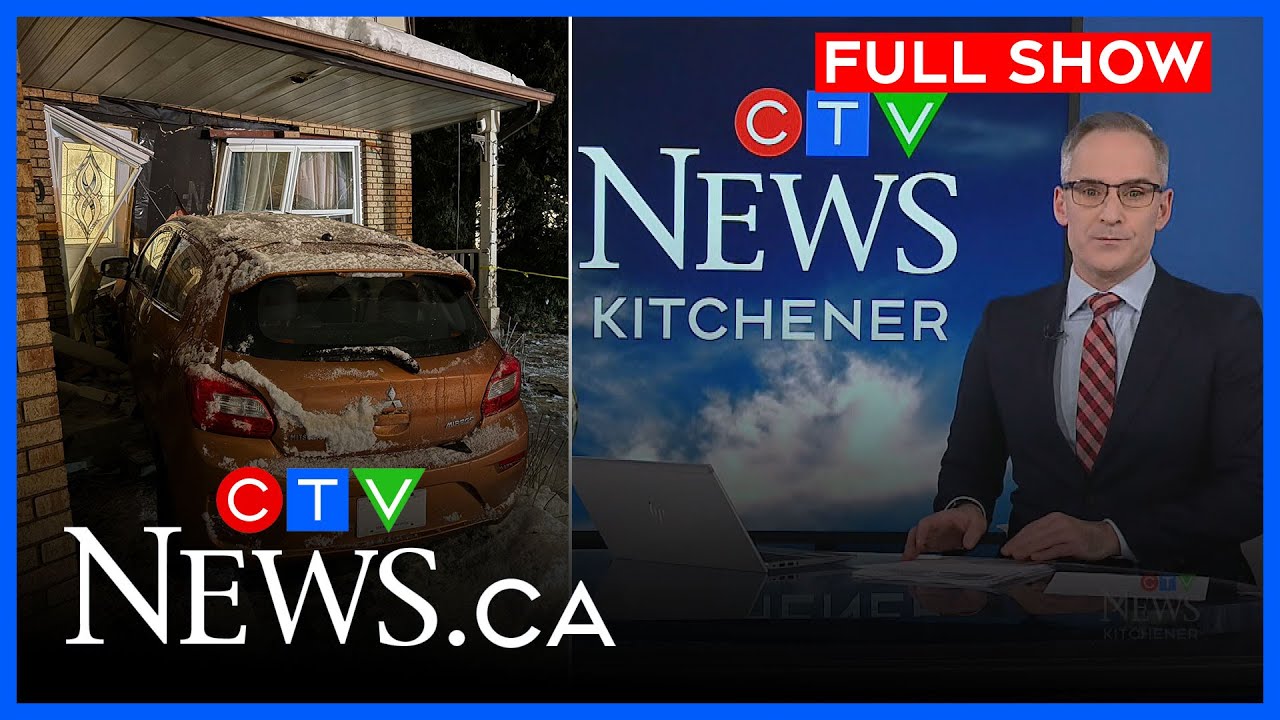 Home hit by car and lawsuits in prison break-in | CTV News Kitchener at Six for Dec. 23, 2025