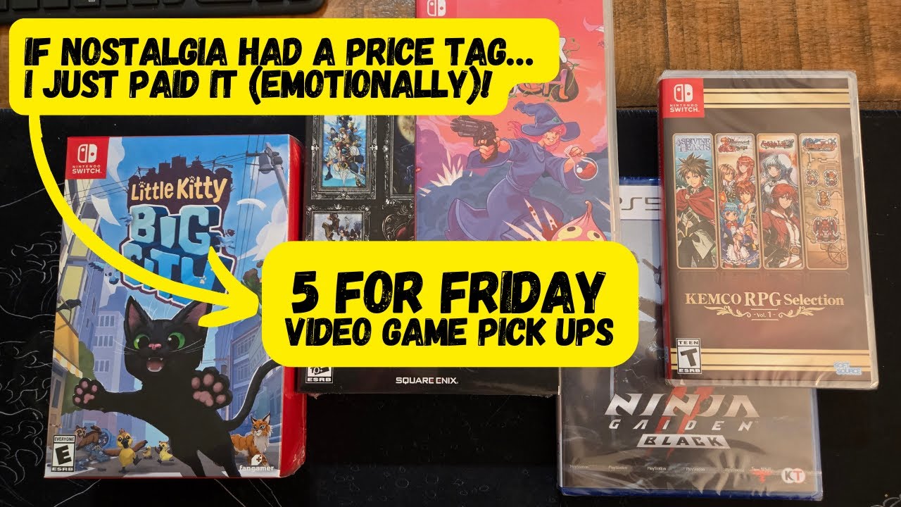 Nintendo Switch Video Games You Should Play | Underrated RPG Collection + Reviews #videogamepickups