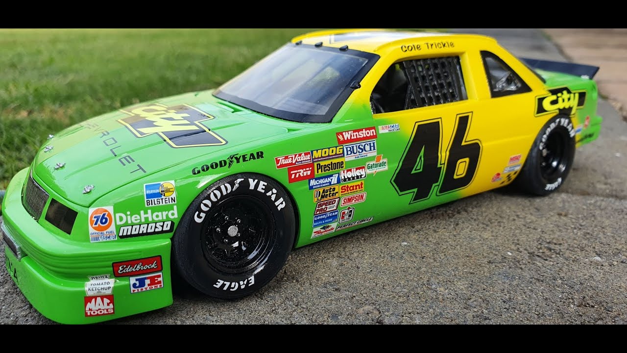 Days Of Thunder Model Stock car Build - Part 1