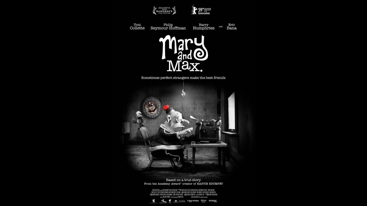 MARY AND MAX (2009) Crítica: Maravillosa ahora con temas delicados...