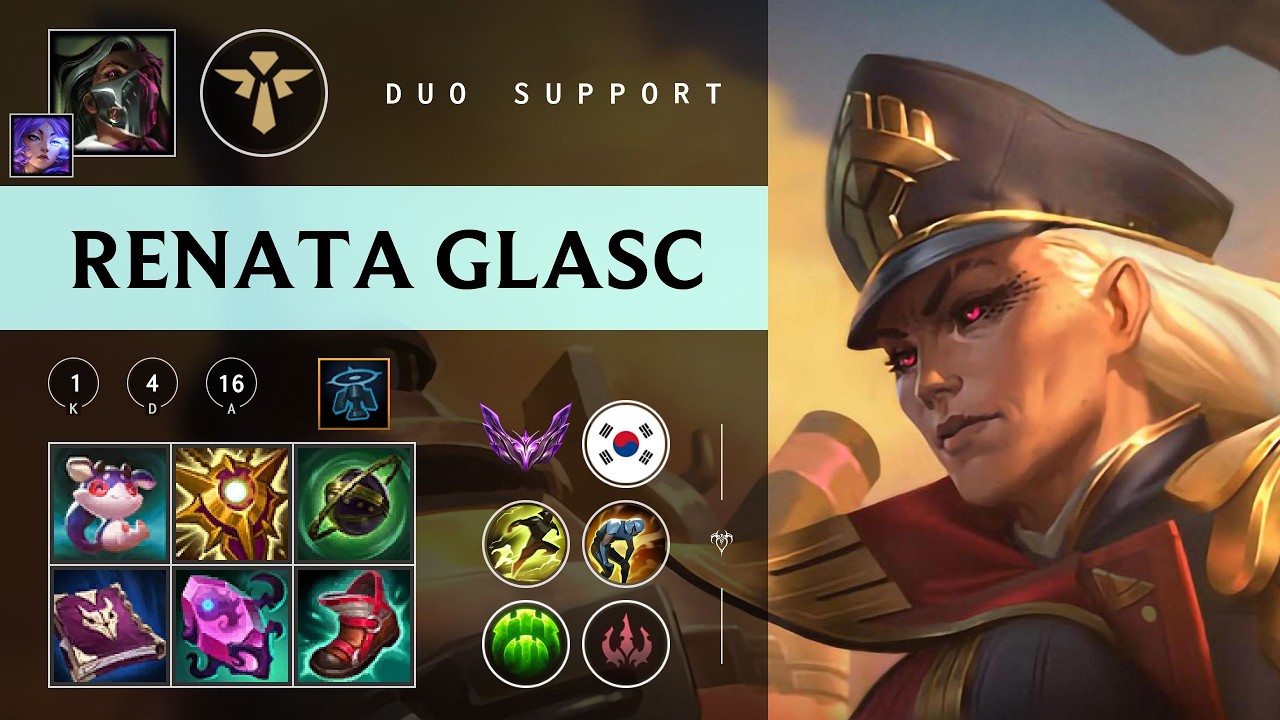 Renata Glasc Support vs Nautilus - KR Master Patch 26.04