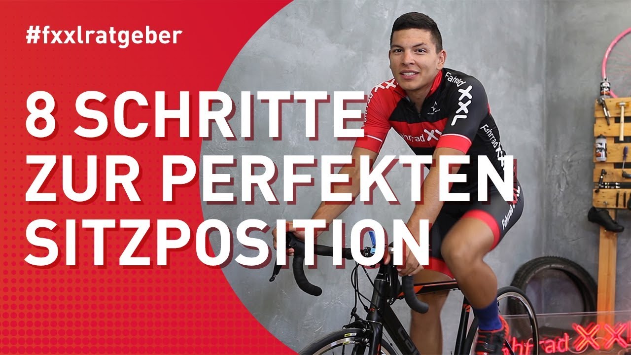 Die perfekte Rennrad Sitzposition in 8 Schritten einstellen