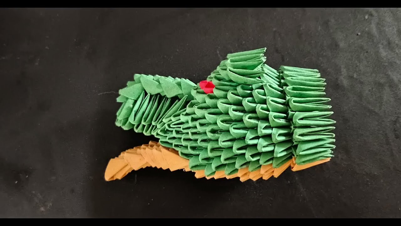 Paper craft shenron dragon ball part 2
