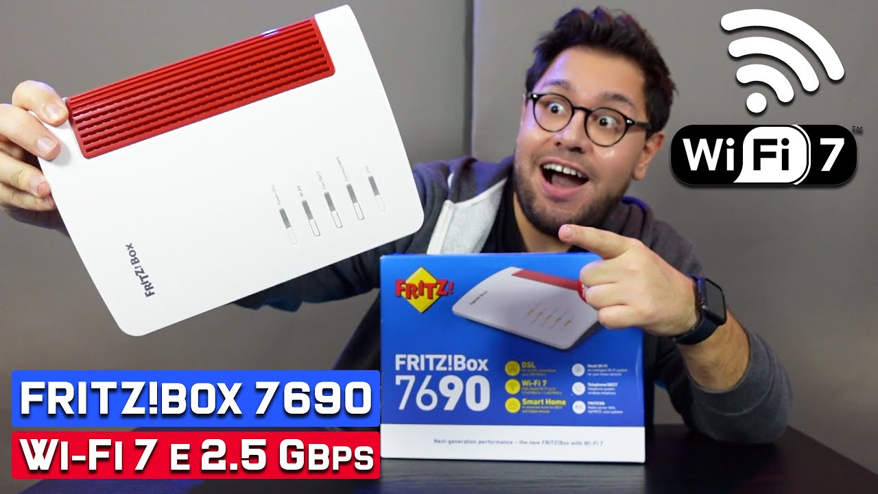FRITZ!Box 7690 è SUPER VELOCE con Wi-Fi 7 e porte 2.5 Gbit per Fibra FTTC e FTTH!
