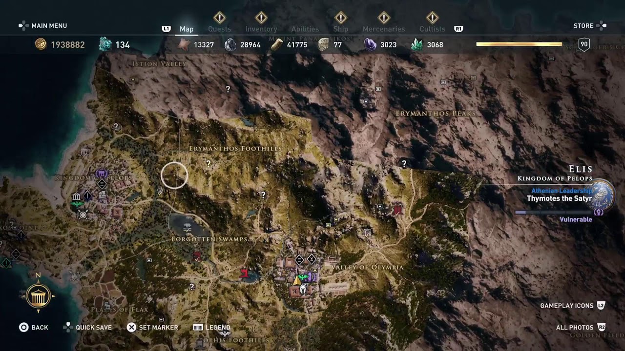 AC Odyssey | New game+ | Nightmare difficulty | Winning the Olympics for Sparta