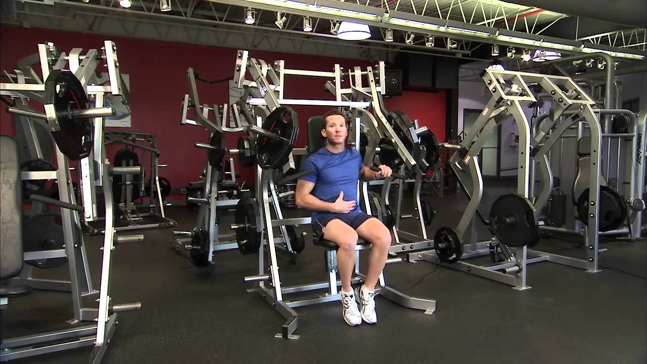 Hammer Strength Plate-Loaded Incline Press Instructions