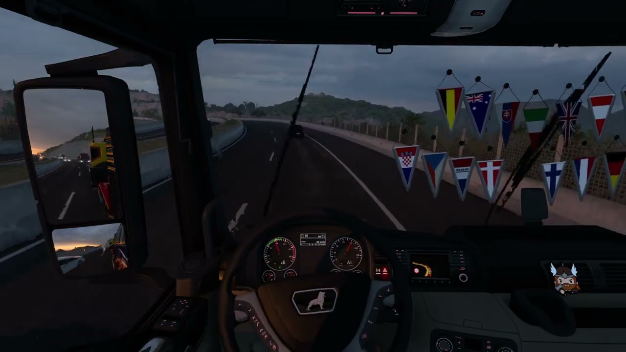 Euro Truck Simulator 2 gameplay walkthrough ep228 No Commentary