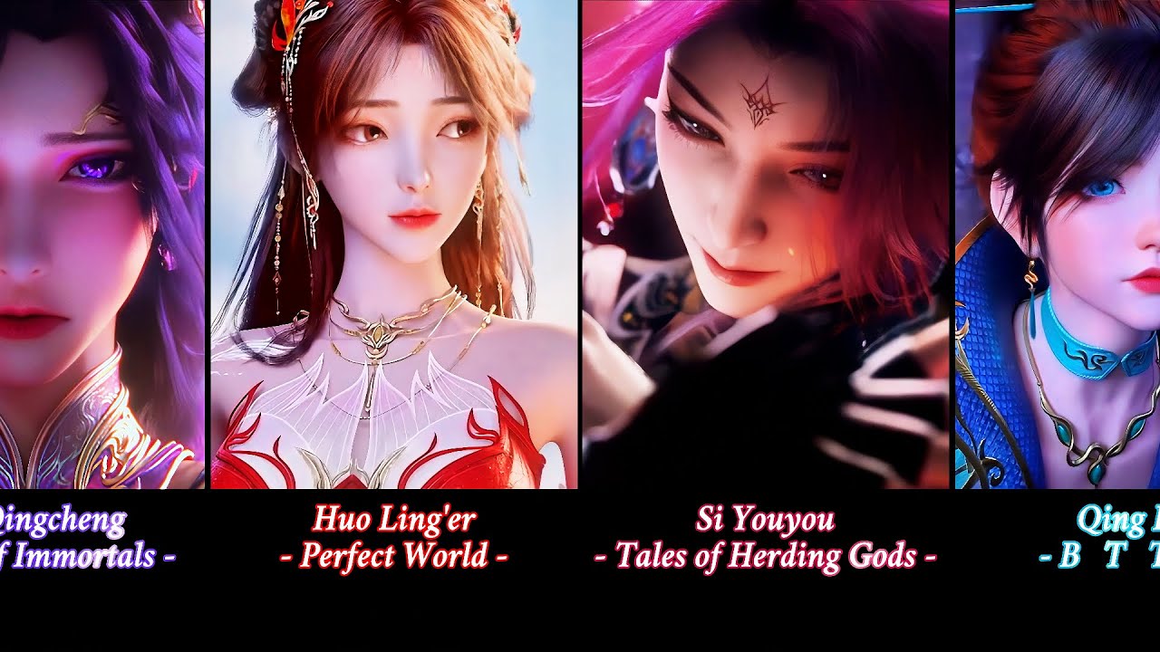 Donghua Edit · Beautiful Donghua Girls🔥Multiple Goddesses Compilation Vol.4