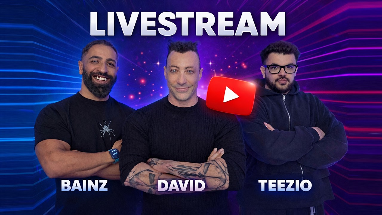 Bainz, Teezio & David LiveStream and Q&A