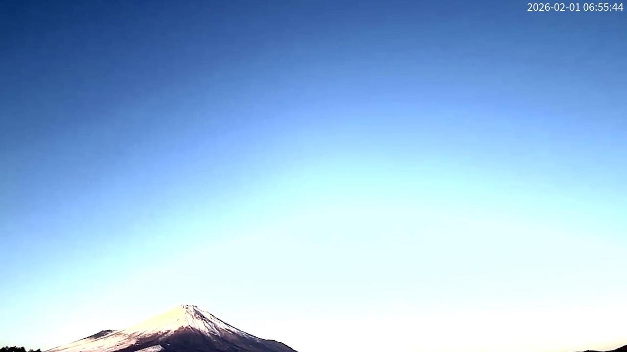 【LIVE】富士山中湖 星空ライブカメラ