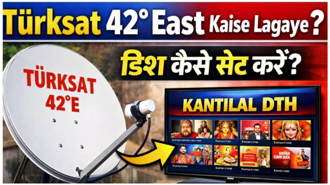 How To Set up Turksat 42 deg East Sattelite ! New Channel Update today on 42 East
