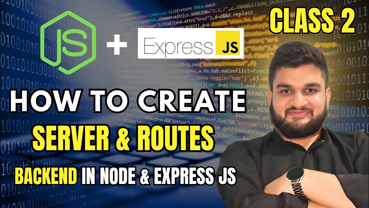 Node.js + Express.js Tutorial | Build Your First Backend Server & Routes