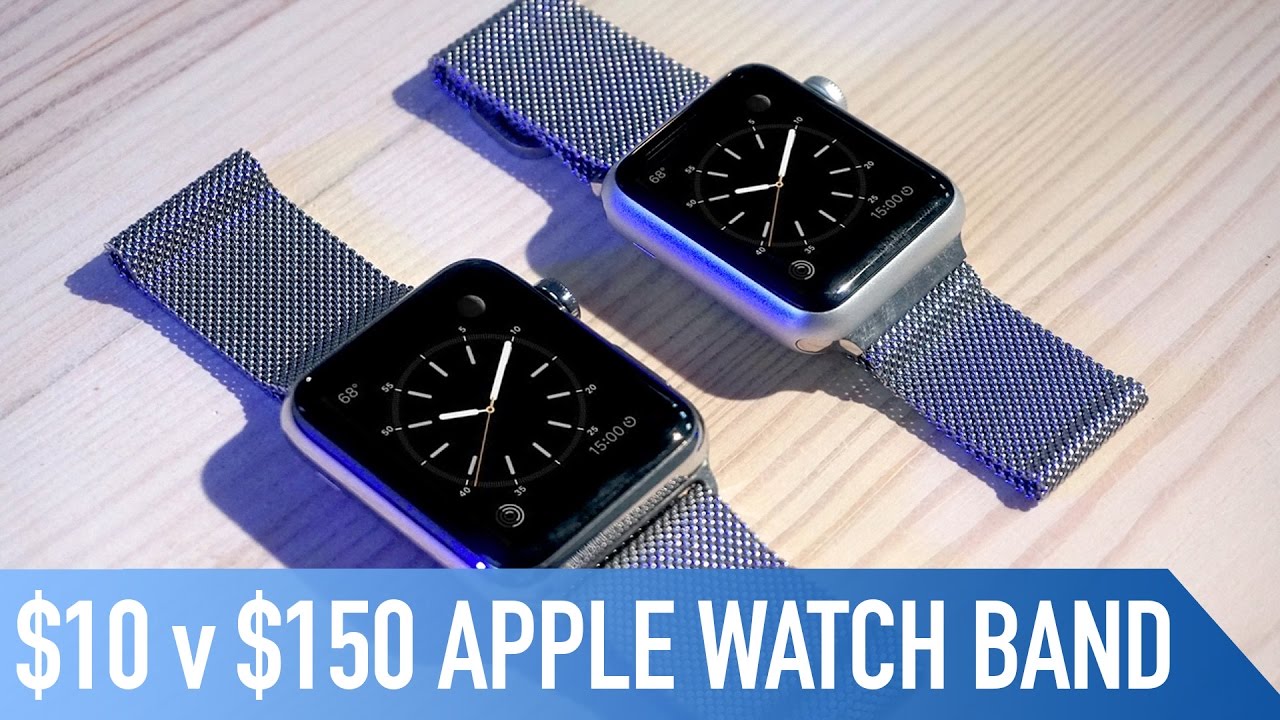 $10 v $150 Milanese Loop Apple Watch Band | Any good?