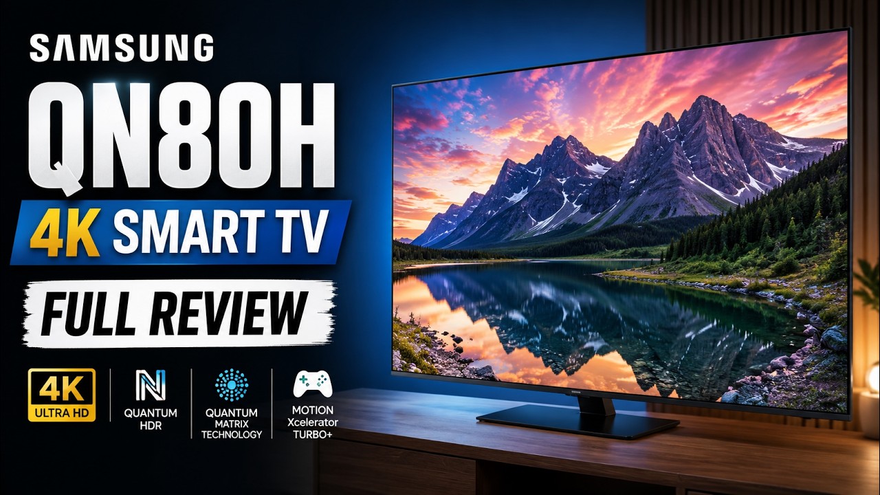 Samsung QN80H Neo QLED 4K Smart TV &ndash; Pełna recenzja i analiza wydajności!