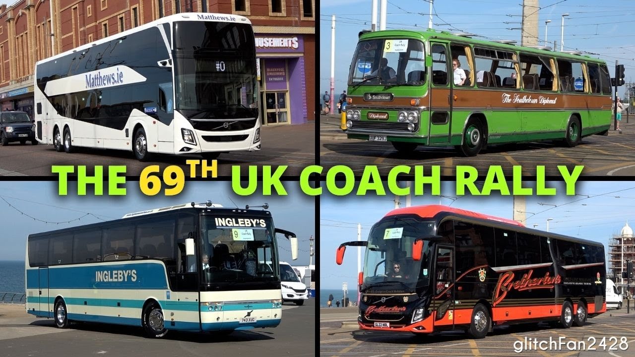 UK Coach Rally 2025 ✨Immaculately Presented Coaches in Blackpool!