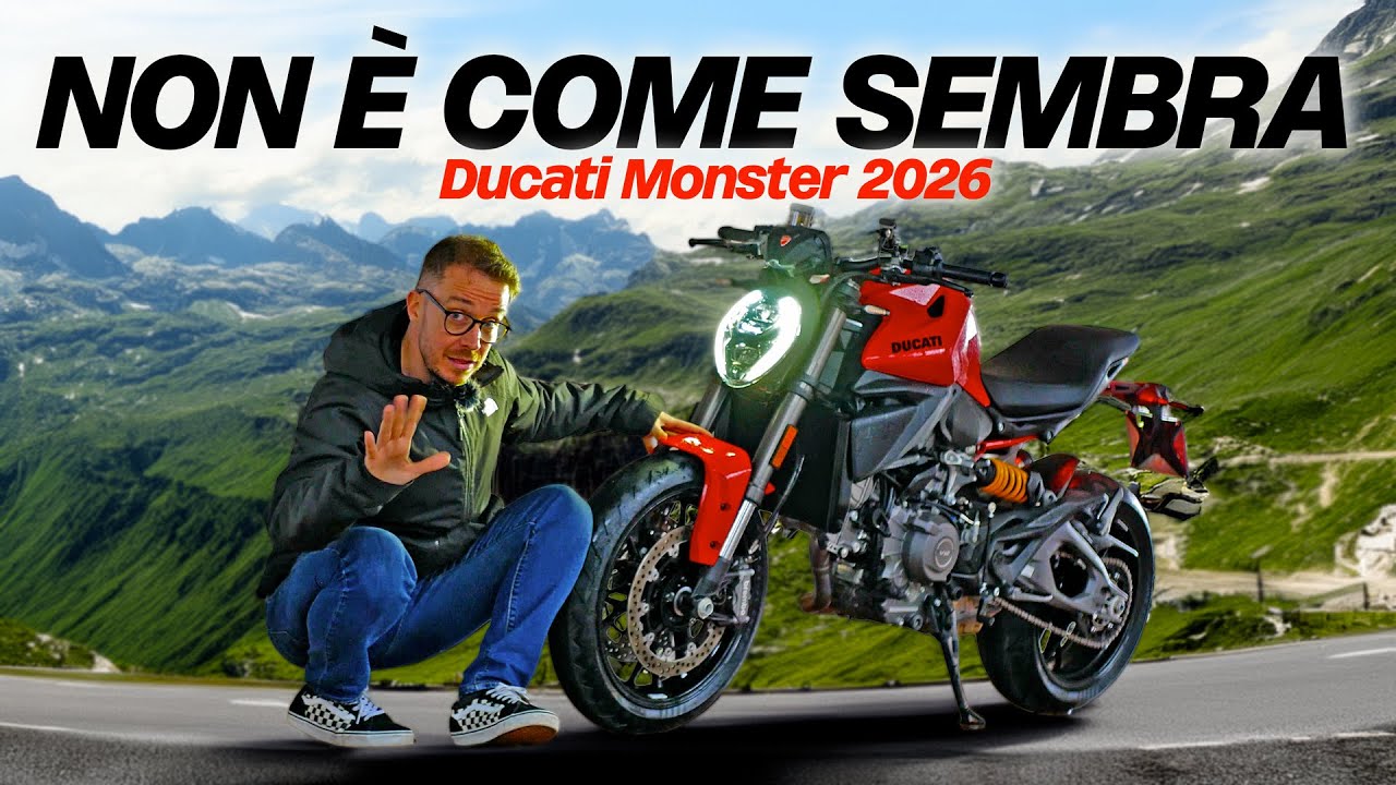 NON è COME SEMBRA - Ducati Monster 2026