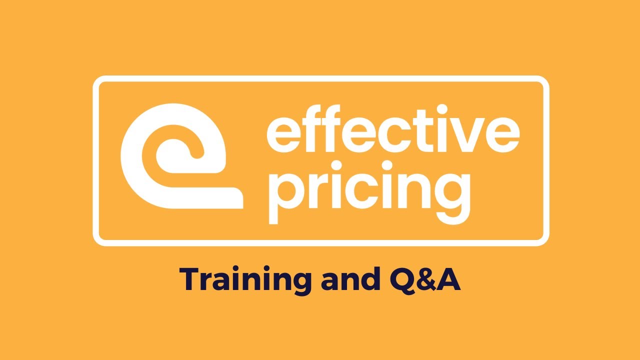 Effective Pricing: Your Questions Answered